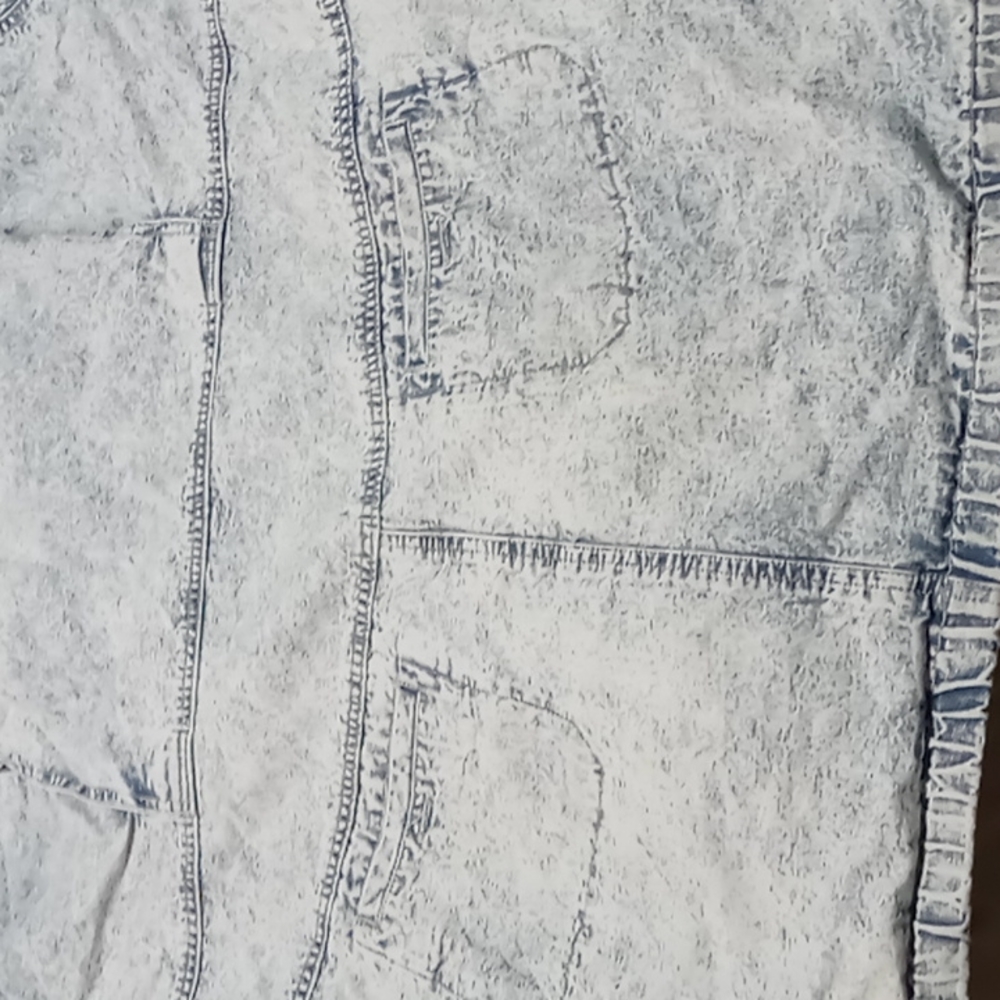 Vintage and Awesome Acid Wash Denim Parka, made by kaotic! - Picture 6 of 13